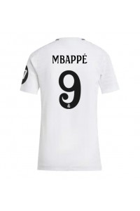 Real Madrid Kylian Mbappe #9 Jalkapallovaatteet Naisten Kotipaita 2024-25 Lyhythihainen